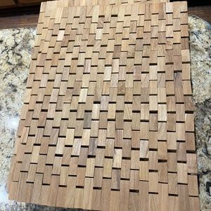 Teak placemats (8) and 3 coasters